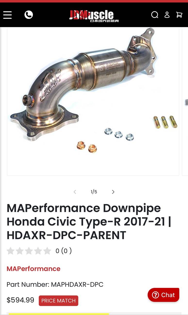 11th Gen Honda Civic Downpipe differences IMG_3105