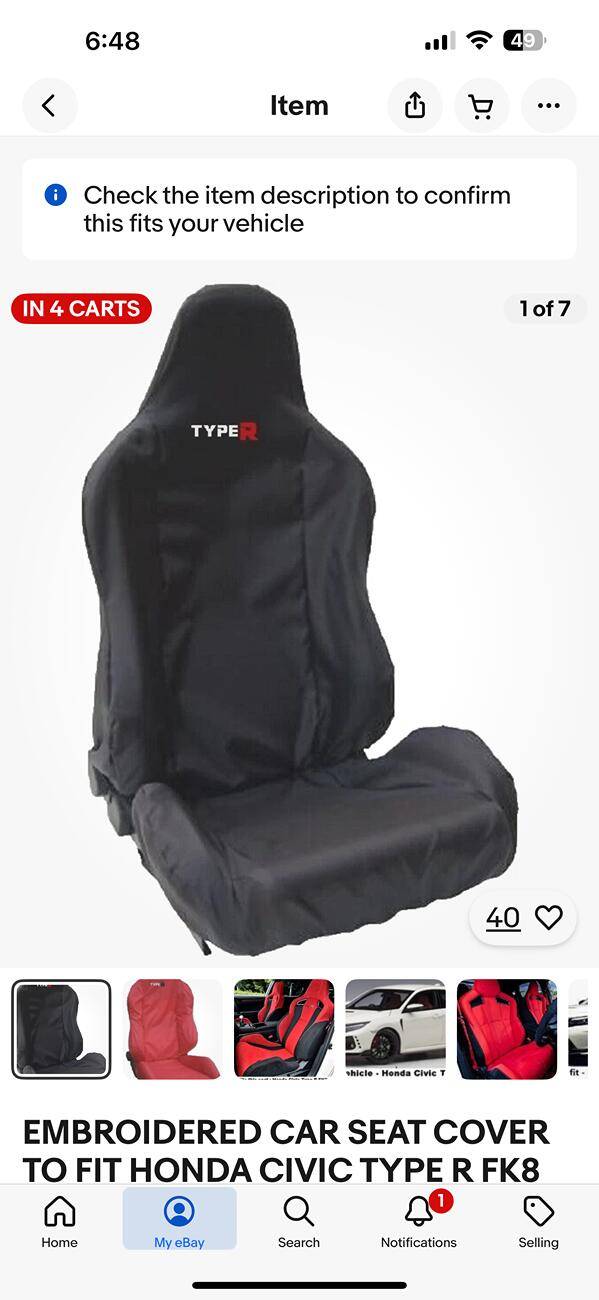 11th Gen Honda Civic Any recommended front seat covers for FL5 Type-R ? IMG_3162