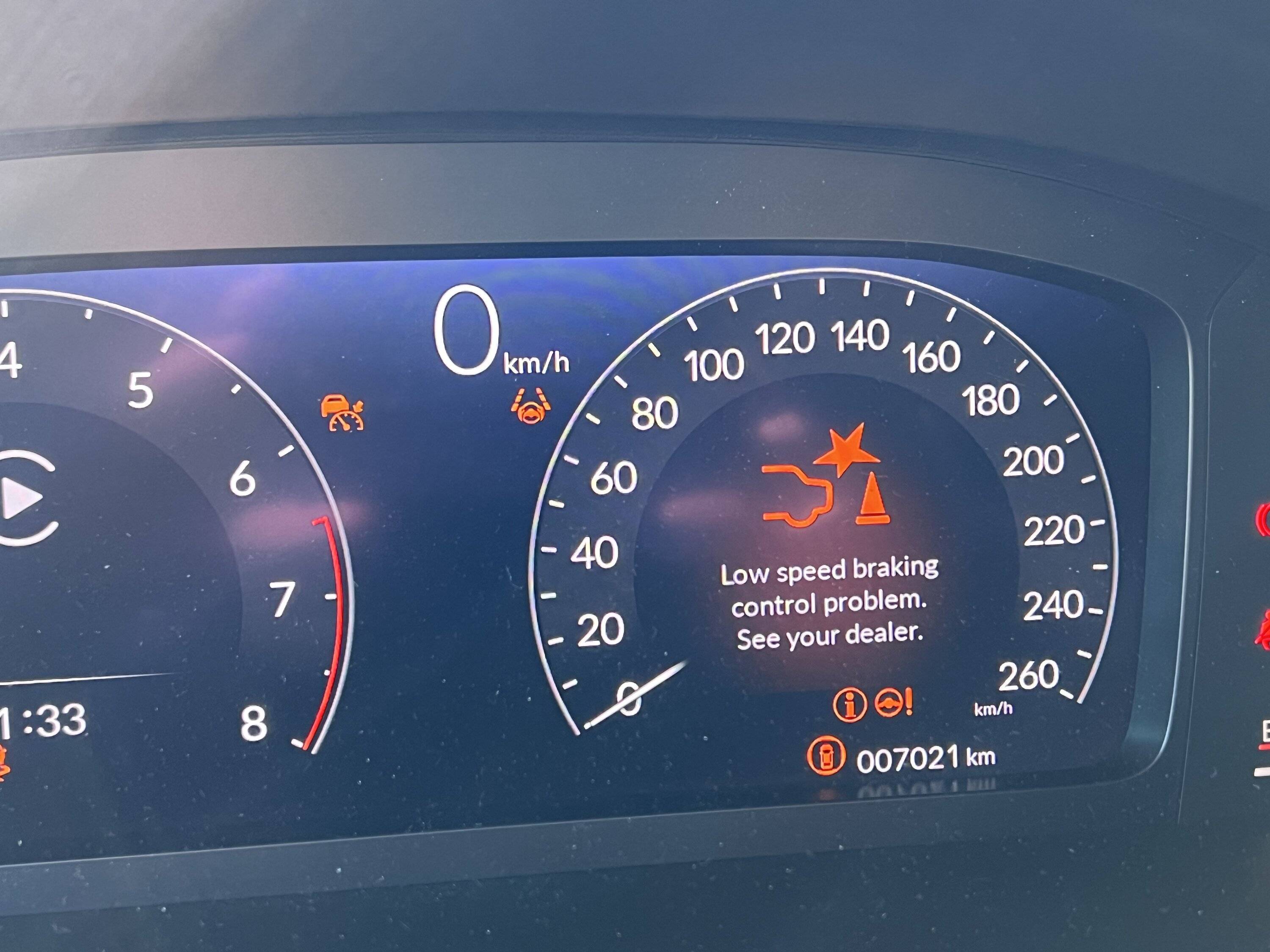 11th Gen Honda Civic 22 Sport Touring Hatch Dash lights lit up like Christmas tree after extreme cold. IMG_4256