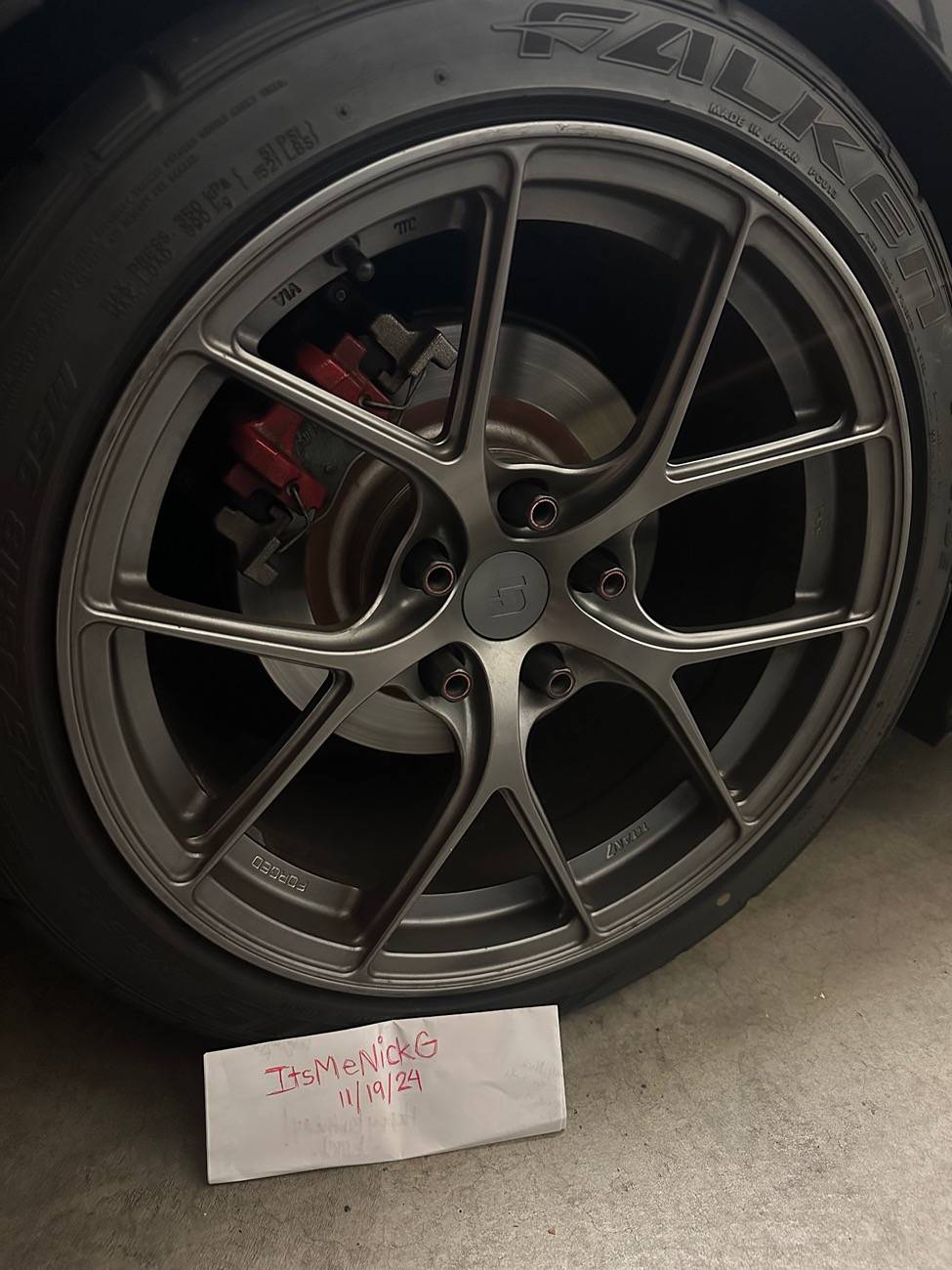 11th Gen Honda Civic Titan7 T-S5 Wheels (18x9.5 +45) w/ Falken RT615K+ Tires IMG_4549