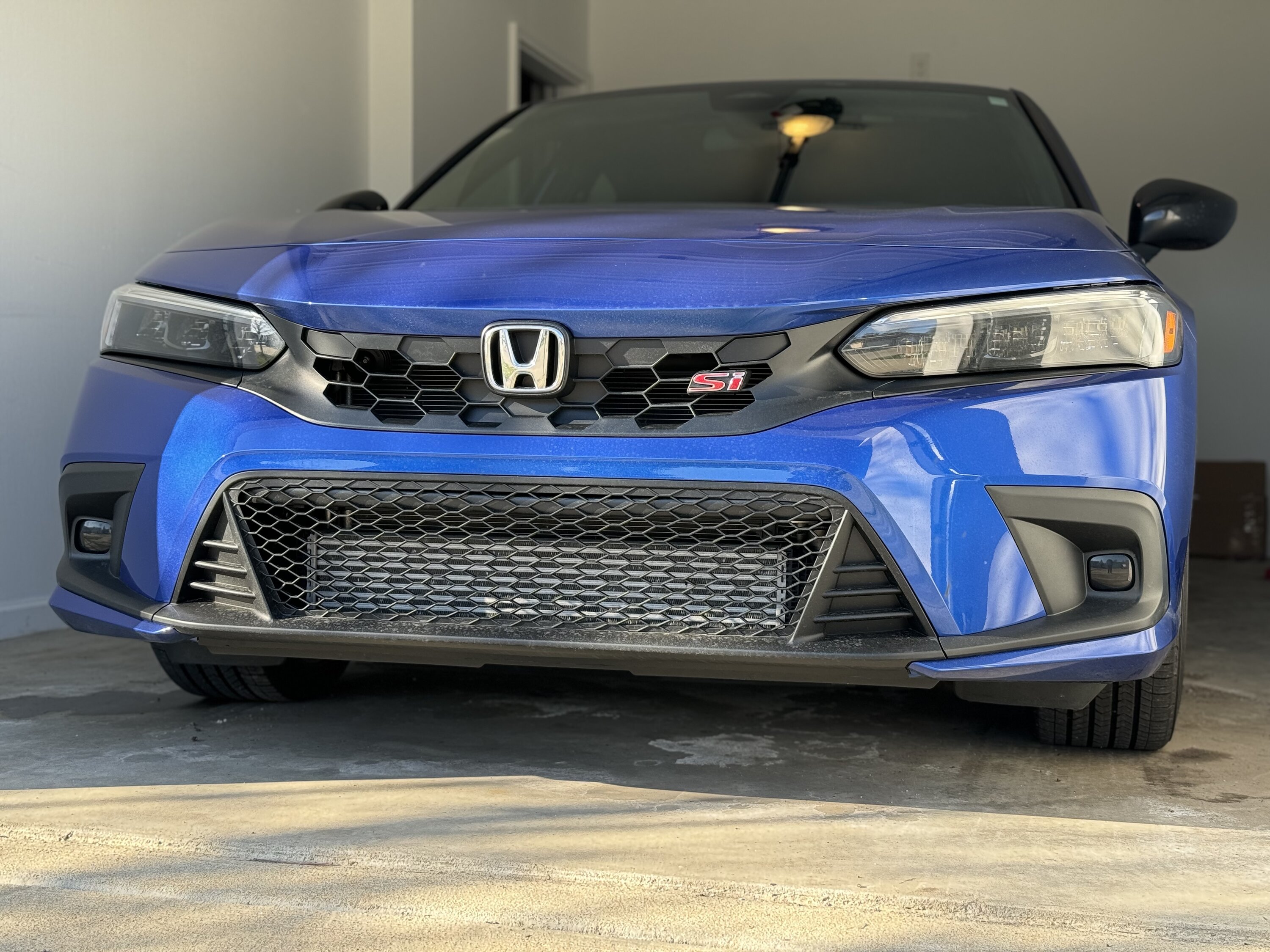 11th Gen Honda Civic 23 Civic SI Type R Style Front Grill Install! IMG_4726