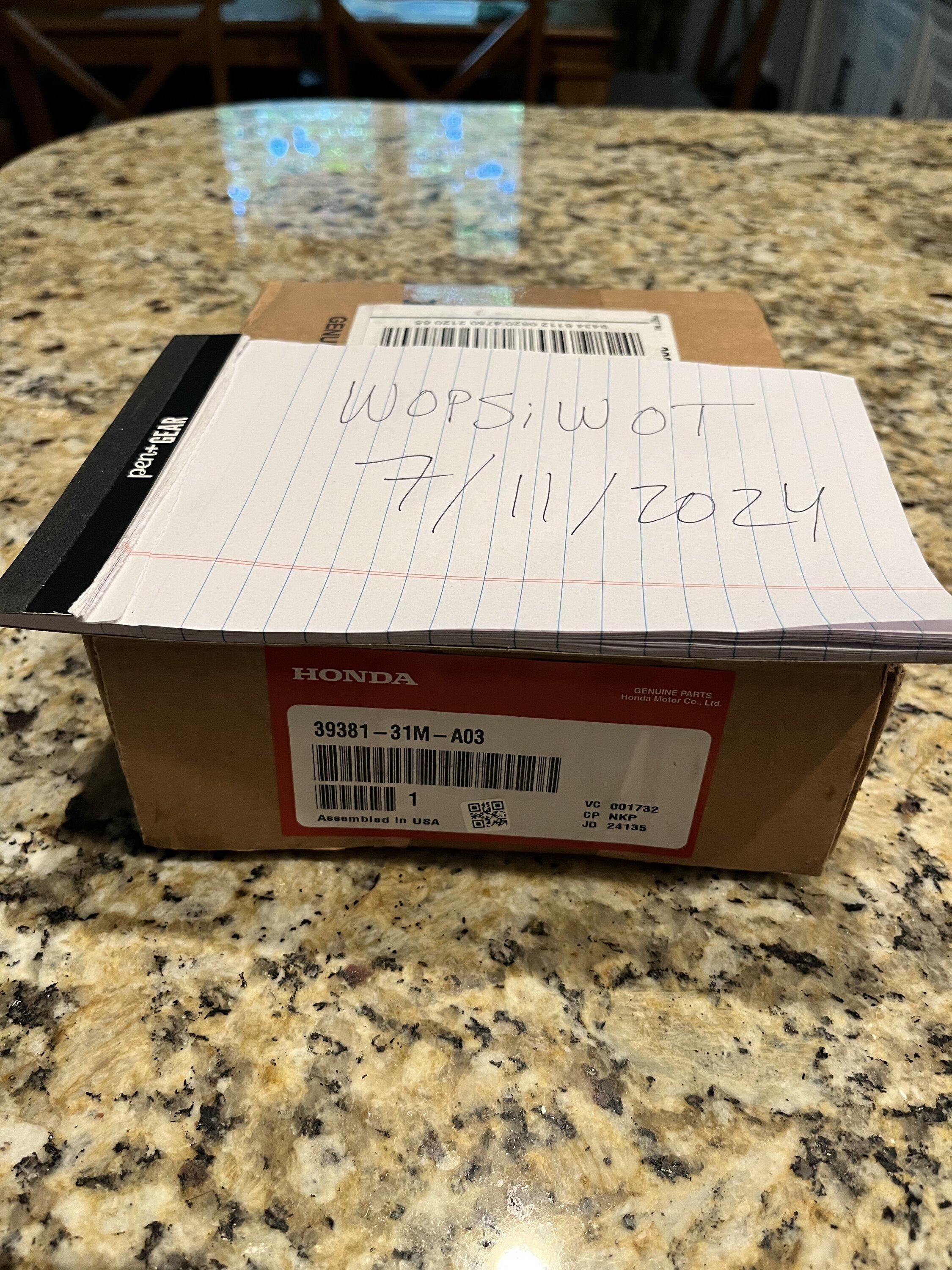 11th Gen Honda Civic BNIB Integra Type S ADS Module $235 shipped IMG_5554