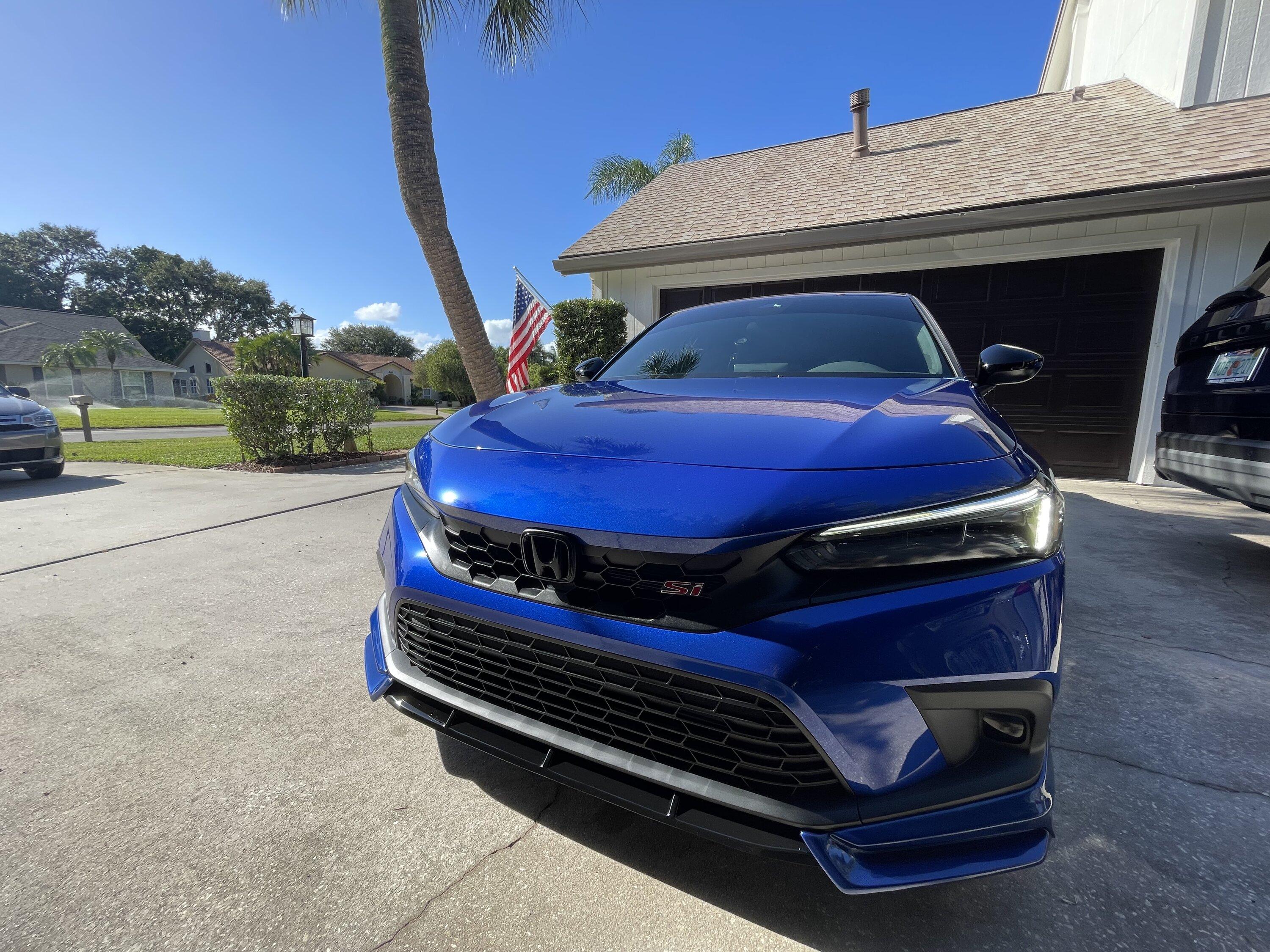 2024 Civic Si Build "Nebula" Aegean Blue CivicXI 11th Gen Civic