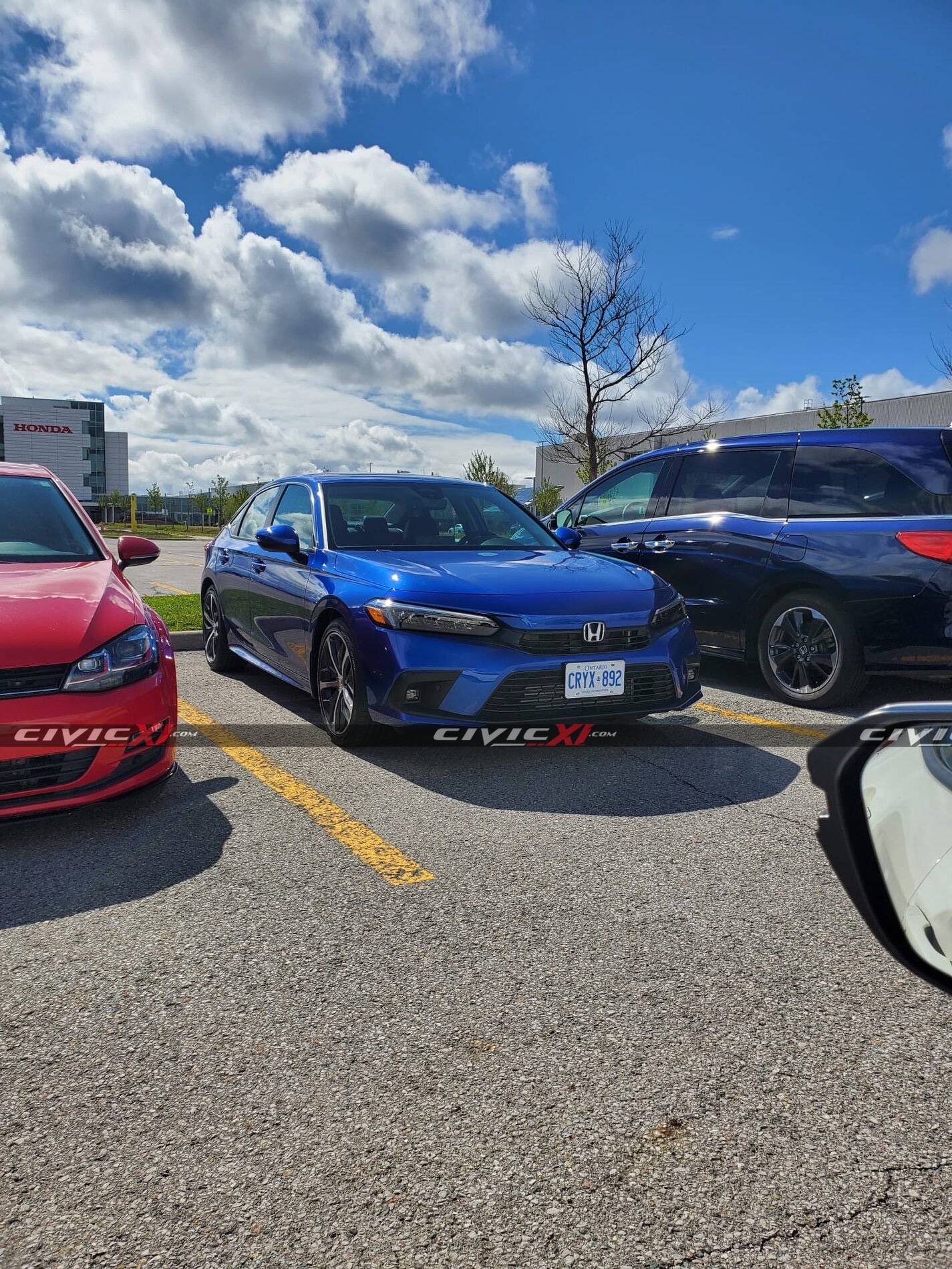 11th Gen Honda Civic Official AEGEAN BLUE 2022+ 11th Gen Civic & Si Thread ivic-sedan-aegean-blue-honda-hq-parking-lot-1-jpe