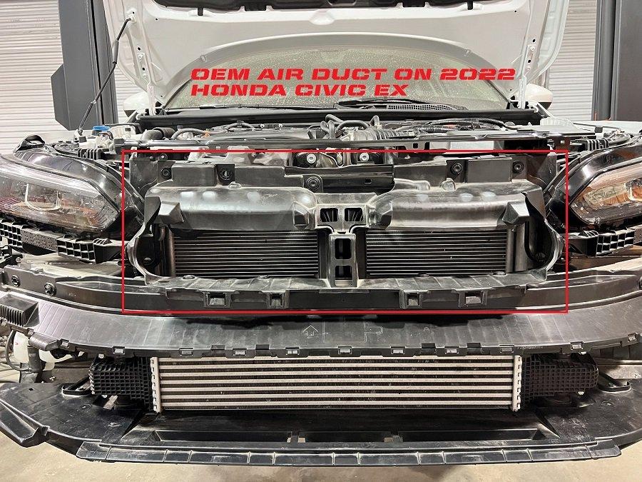 11th Gen Honda Civic Performance Intake Air Snorkel oem+air+duct+on+2022+honda+civic+ex