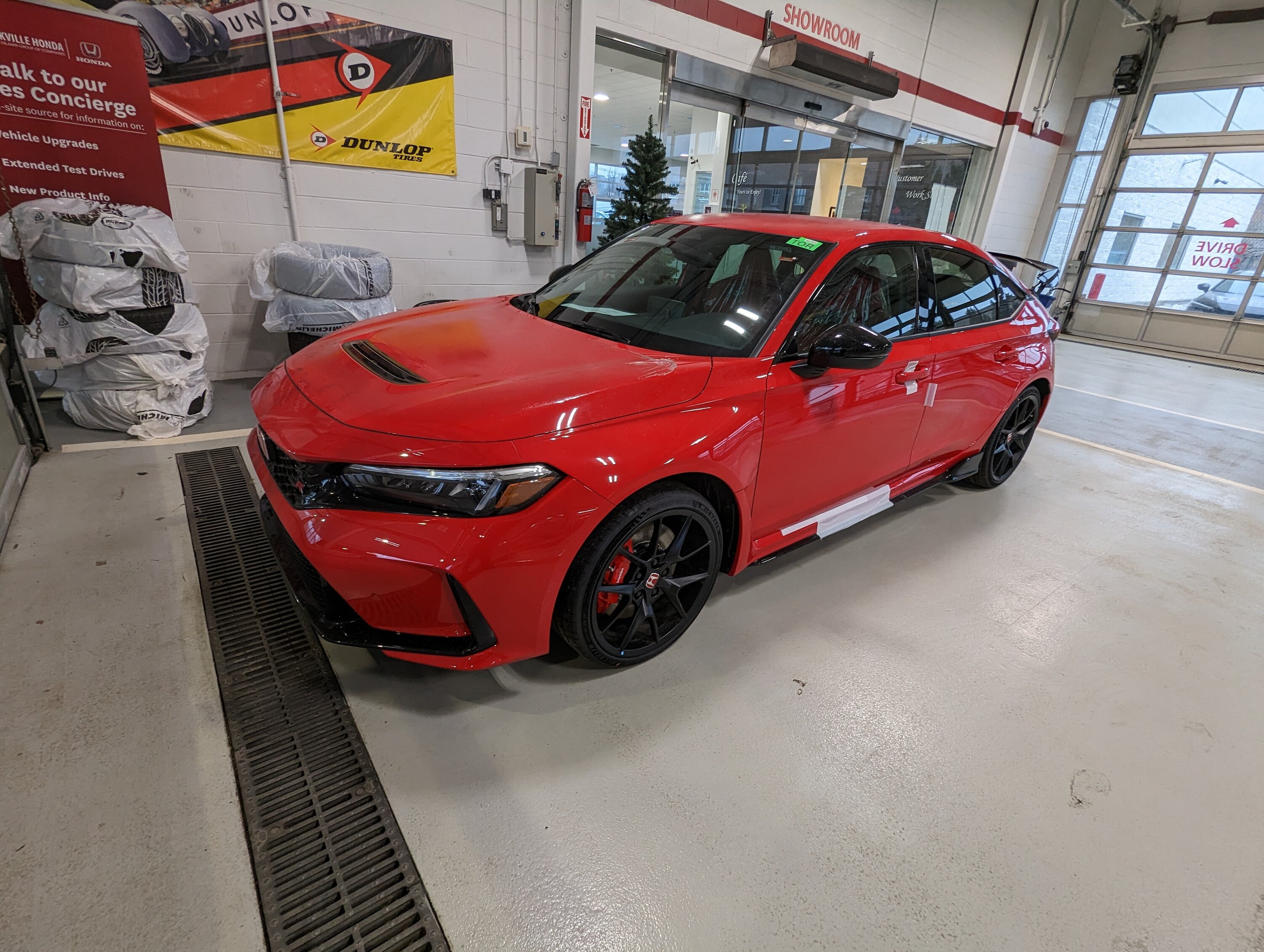11th Gen Honda Civic Canadian dealer asked what colour Type R I want PXL_20230209_152034360