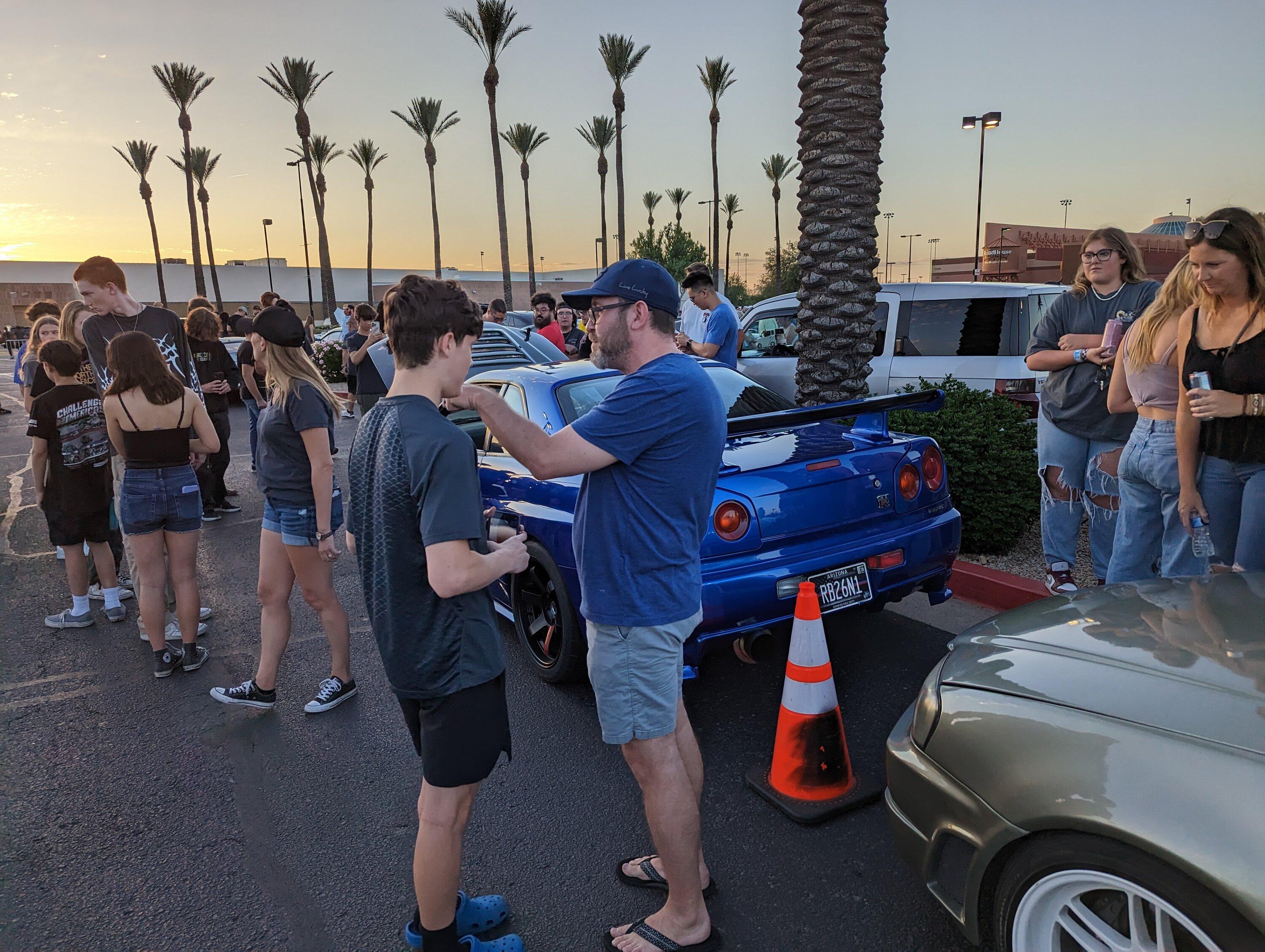 11th Gen Honda Civic Saturday Nights at the Rock and Roll car show in Scottsdale, AZ PXL_20230611_022157601.MP