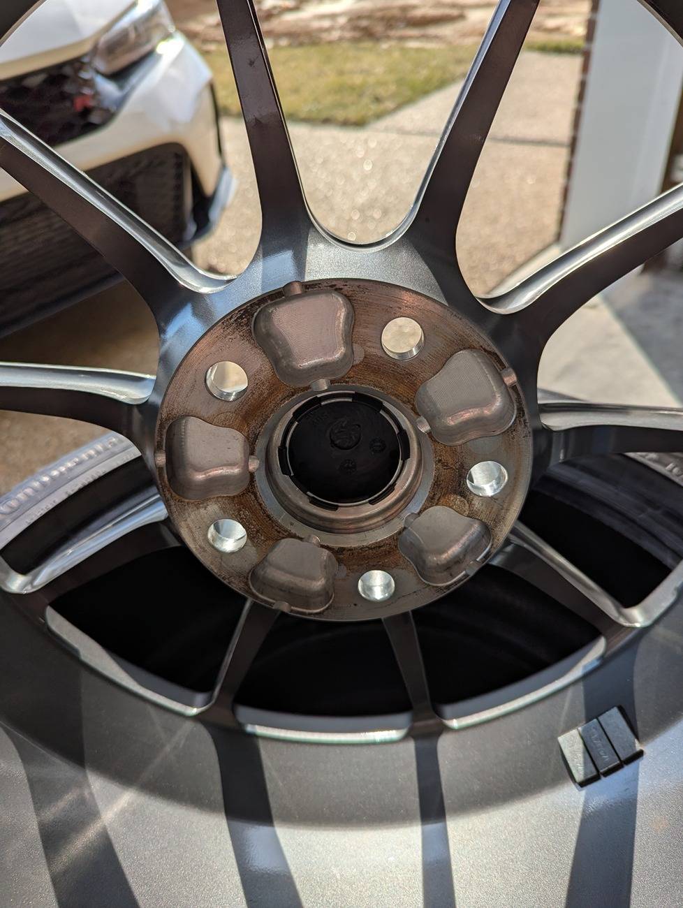 11th Gen Honda Civic GONE: Apex Wheels SM-10RS 18x10 +42 Forged Anthracite PXL_20250203_205204726.MP