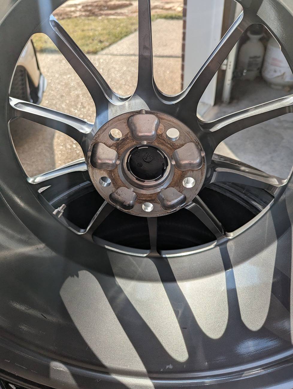 11th Gen Honda Civic GONE: Apex Wheels SM-10RS 18x10 +42 Forged Anthracite PXL_20250203_205327803.MP