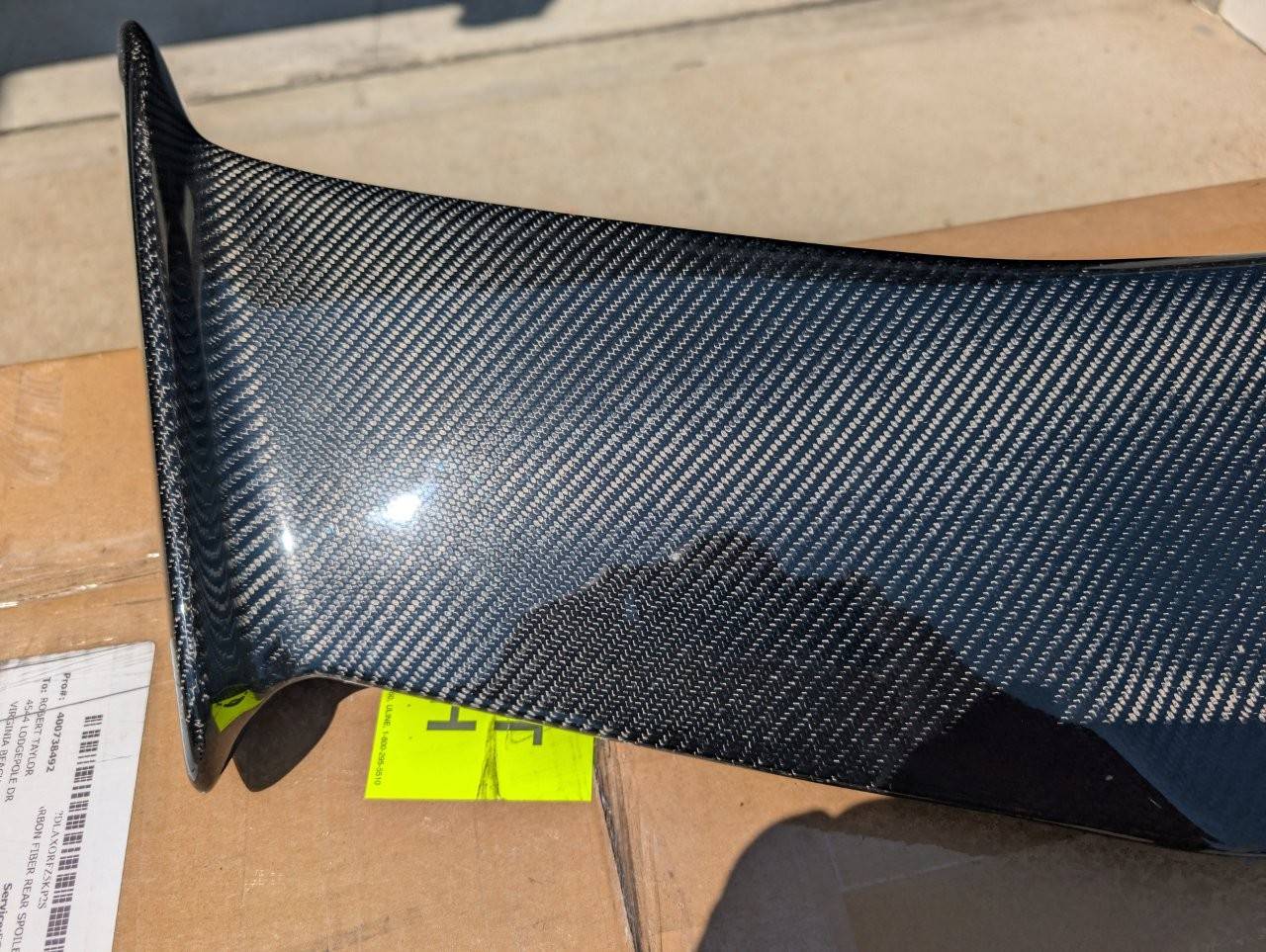 11th Gen Honda Civic SOLD - OLM Carbon Fiber Wing Type 2 - 2023+ Honda Civic Type R PXL_20250414_173309387