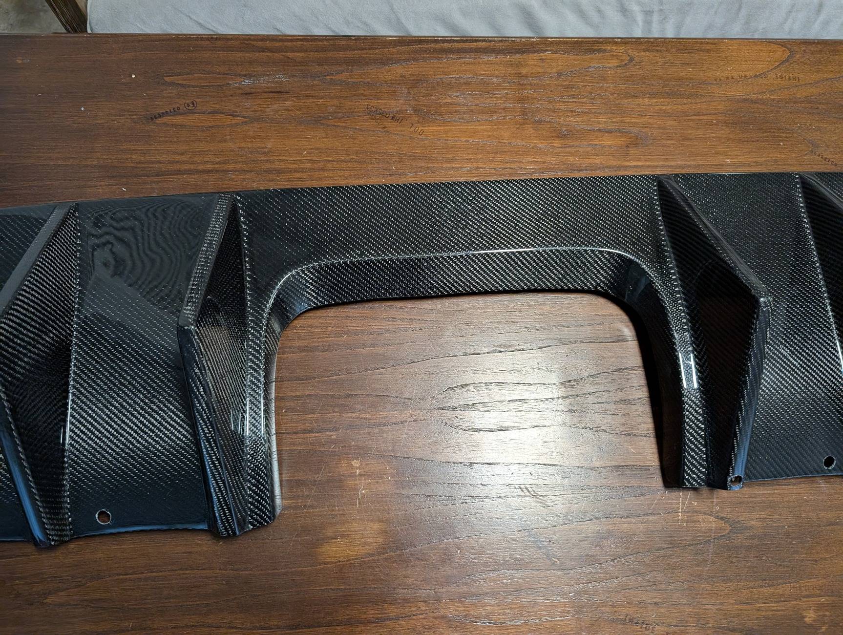 11th Gen Honda Civic FL5 Vis Carbon Fiber Rear Diffuser PXL_20250526_222700978