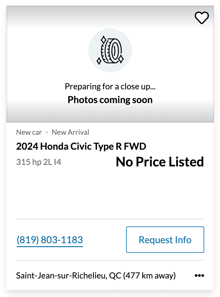 11th Gen Honda Civic Canadian dealer asked what colour Type R I want Screenshot 2024-06-02 at 11.17.48 PM