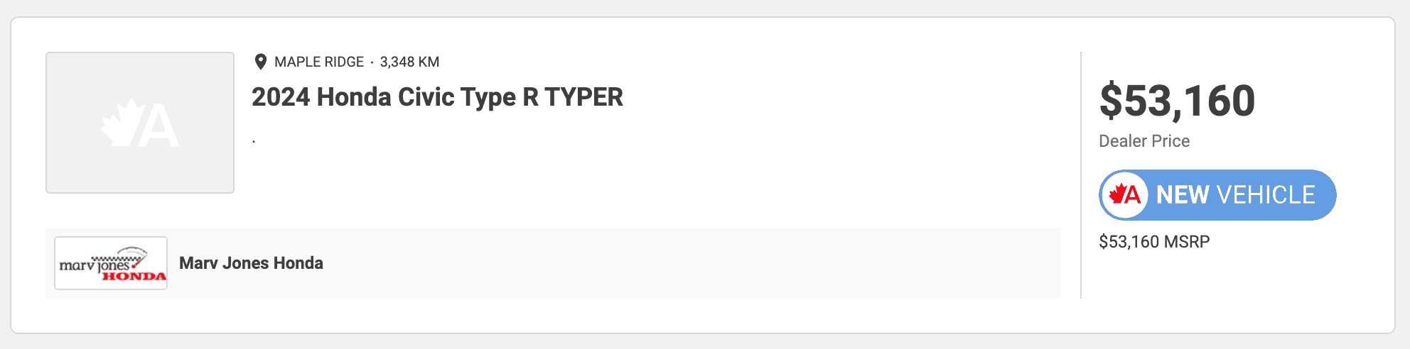 11th Gen Honda Civic Canadian dealer asked what colour Type R I want Screenshot 2024-06-04 at 10.52.19 AM