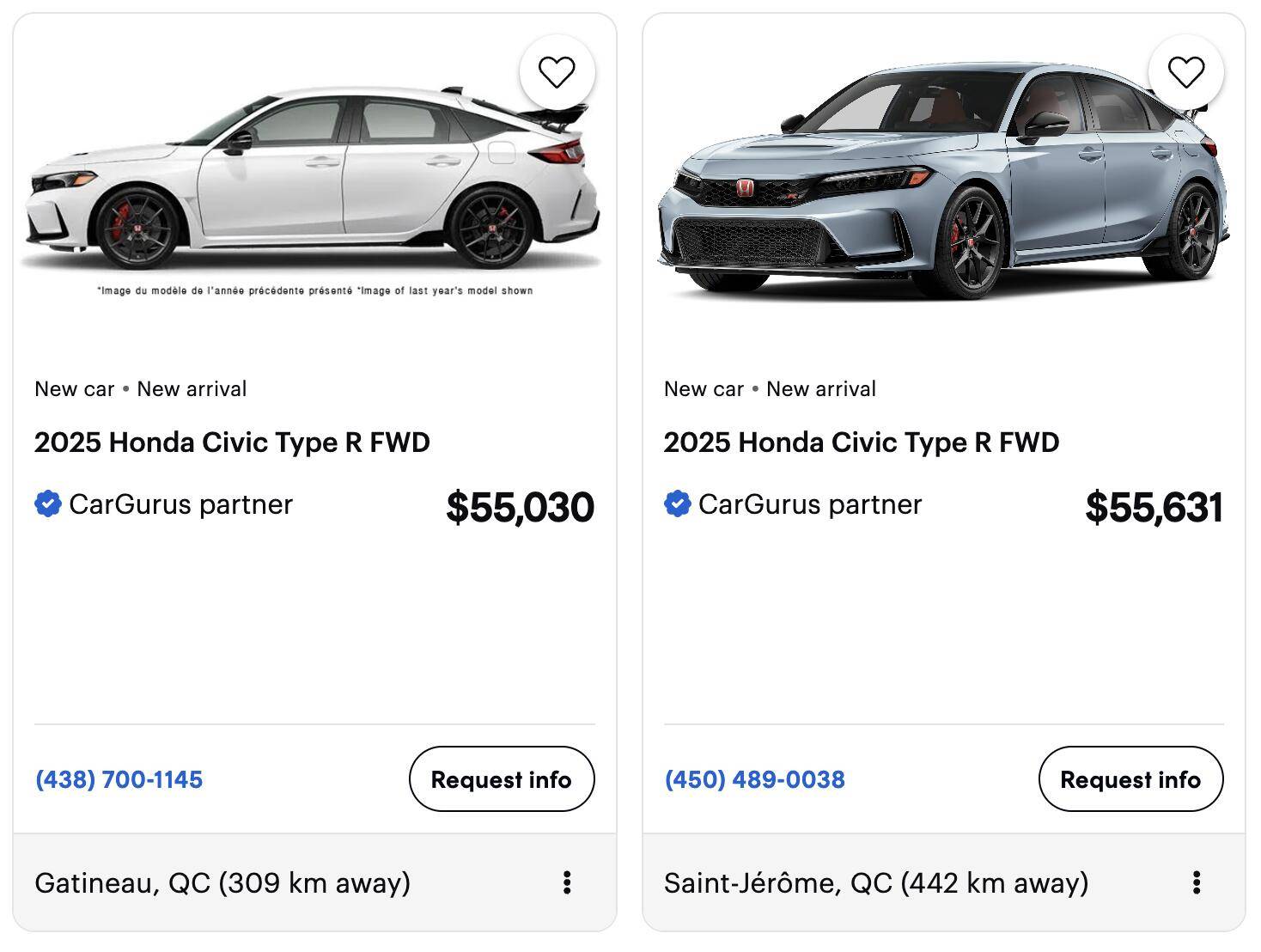 11th Gen Honda Civic Canadian dealer asked what colour Type R I want Screenshot 2024-12-14 at 4.33.08 PM