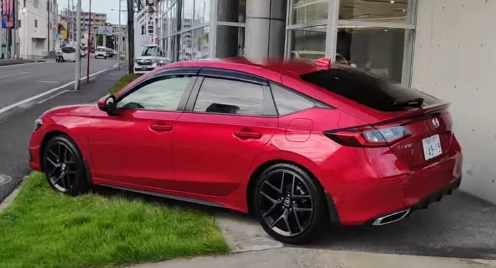 11th Civic Hatchback Red Metallic R565M | CivicXI - 11th Gen 2022+ Civic Forums & News For Base