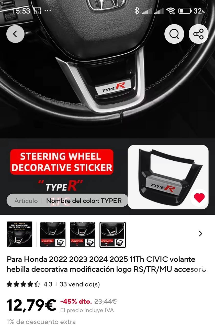 11th Gen Honda Civic What did you do to your FL5 today? Screenshot_2025-05-22-15-53-22-589_com.alibaba.aliexpresshd-edit