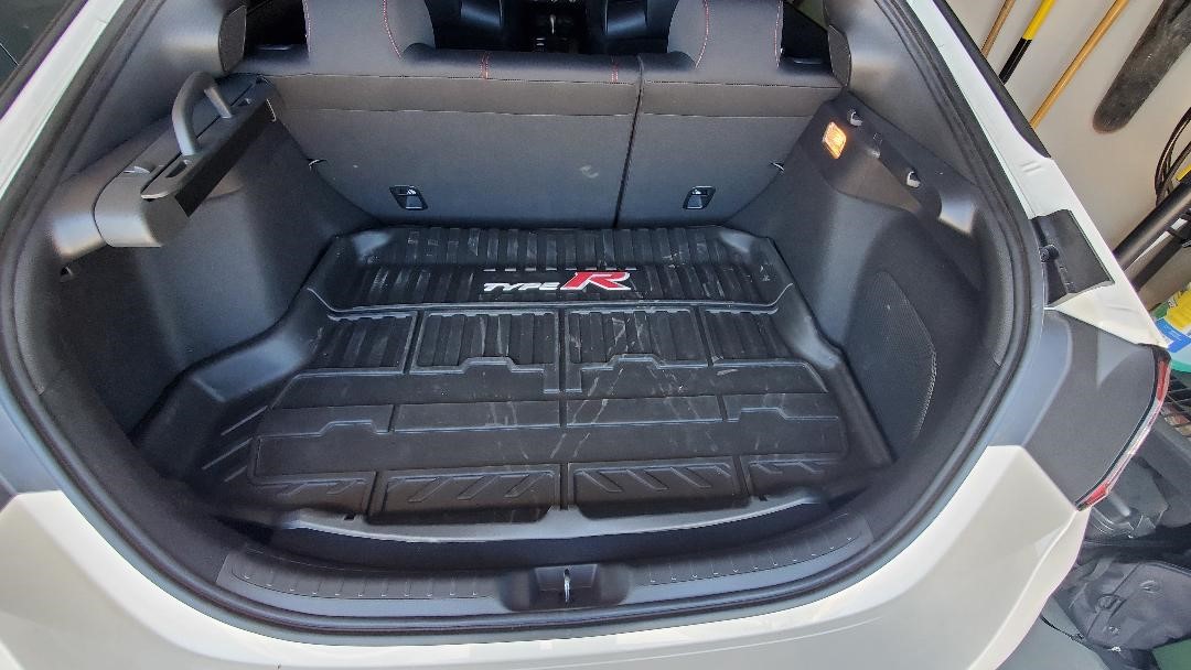 11th Gen Honda Civic Exploring a clean FK8 spare tire kit install in the FL5. Trunk_Mat