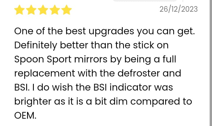 11th Gen Honda Civic Blind Spots?⚡Reduce Blind Spots & Glare⚡SUMA Mirrors (Customer's Review) WhatsApp Image 2024-03-13 at 22.19.29