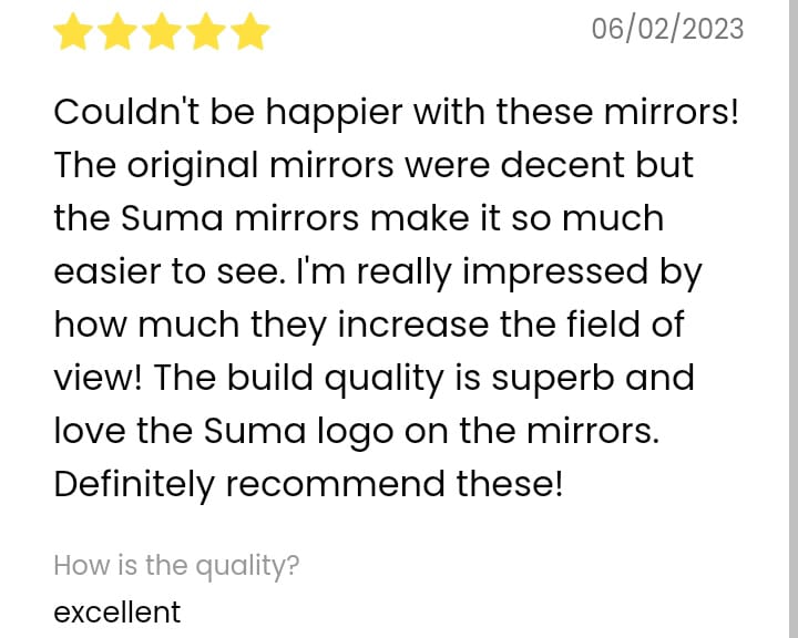 11th Gen Honda Civic Blind Spots?⚡Reduce Blind Spots & Glare⚡SUMA Mirrors (Customer's Review) WhatsApp Image 2024-04-04 at 20.25.16