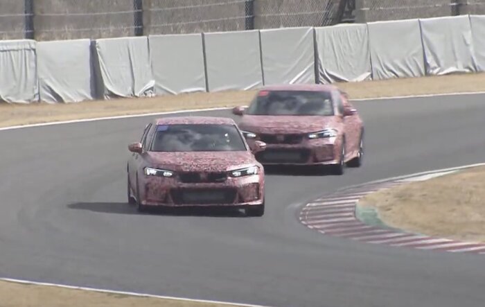 Video: 2023 Civic Type R's in action @ Honda "Thanks Day" in Japan