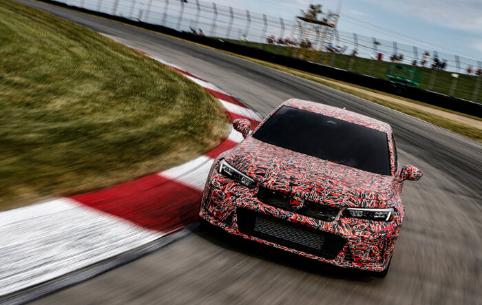 2023 Civic Type R Prototype Makes U.S. Public Debut at Honda Indy 200