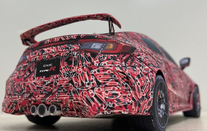 Honda Japan is giving away free FL5Rs…… in 1:24 😂