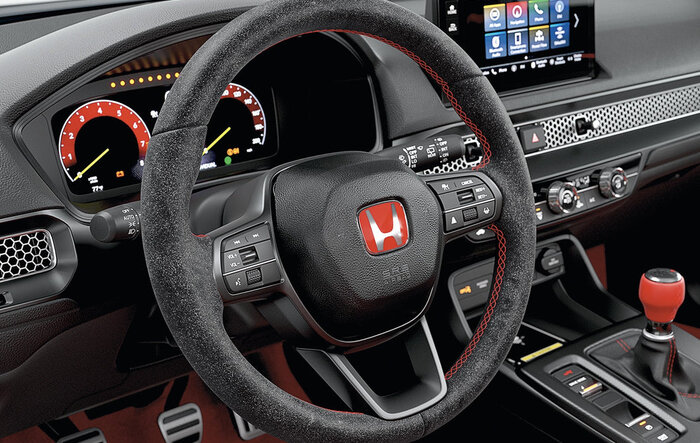 Pro-Tip: Use lint brush to keep the alcantara door panels and armrest looking fresh