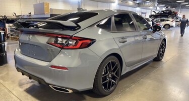 11th Gen Honda Civic Pre Pickup pics from my dealer, 22' Sport Touring hatchback, manual sonic gray 38D771E5-DB05-4DF9-9BF3-FCAB58C209F8