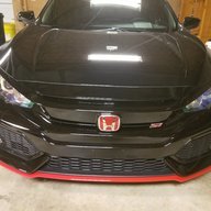 EZ Lip on hatchback sport bumper  2016+ Honda Civic Forum (10th Gen) -  Type R Forum, Si Forum 