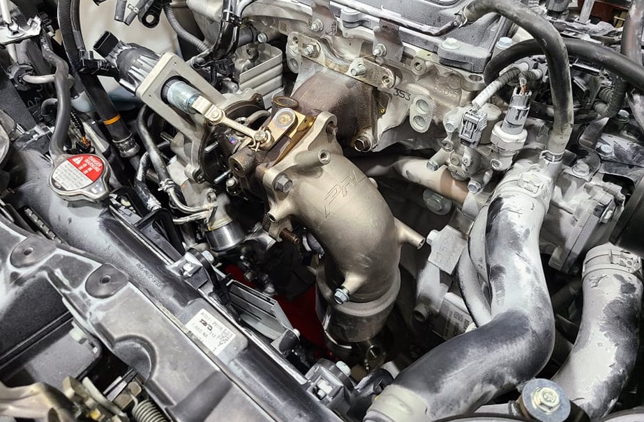 2008 honda civic si downpipe