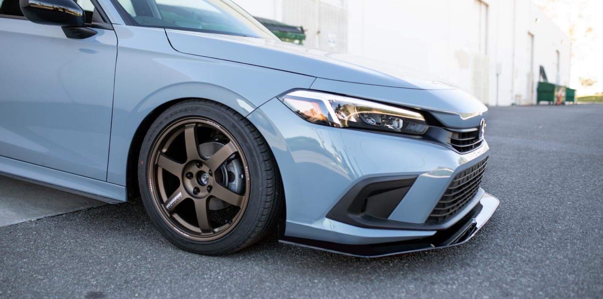 New Toys From AeroFlow Dynamics For 11th Gen Civic front Splitter Lip 