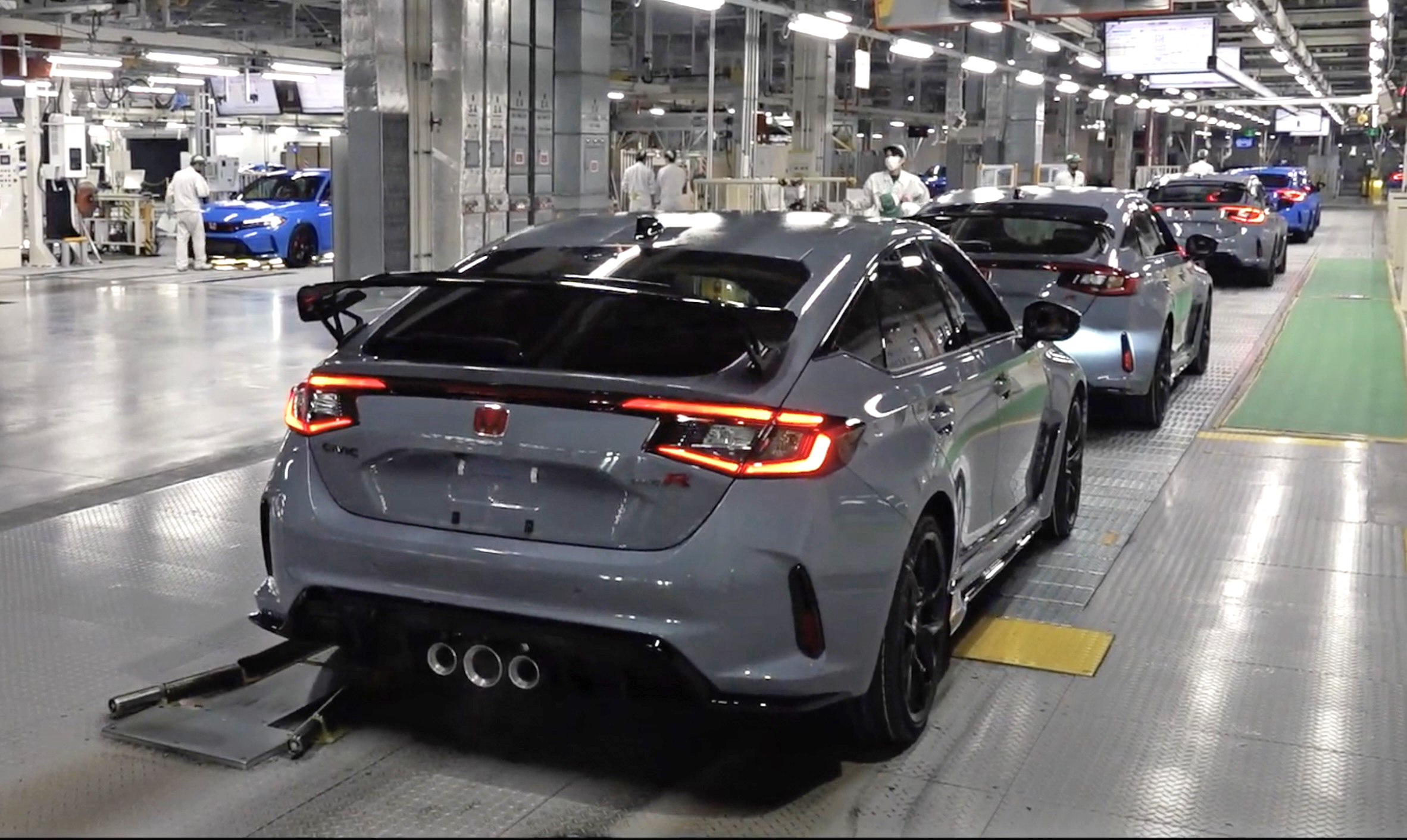 👷🏻♂️ FL5 Type R Production Assembly @ Japan Yorii Automobile Plant ...