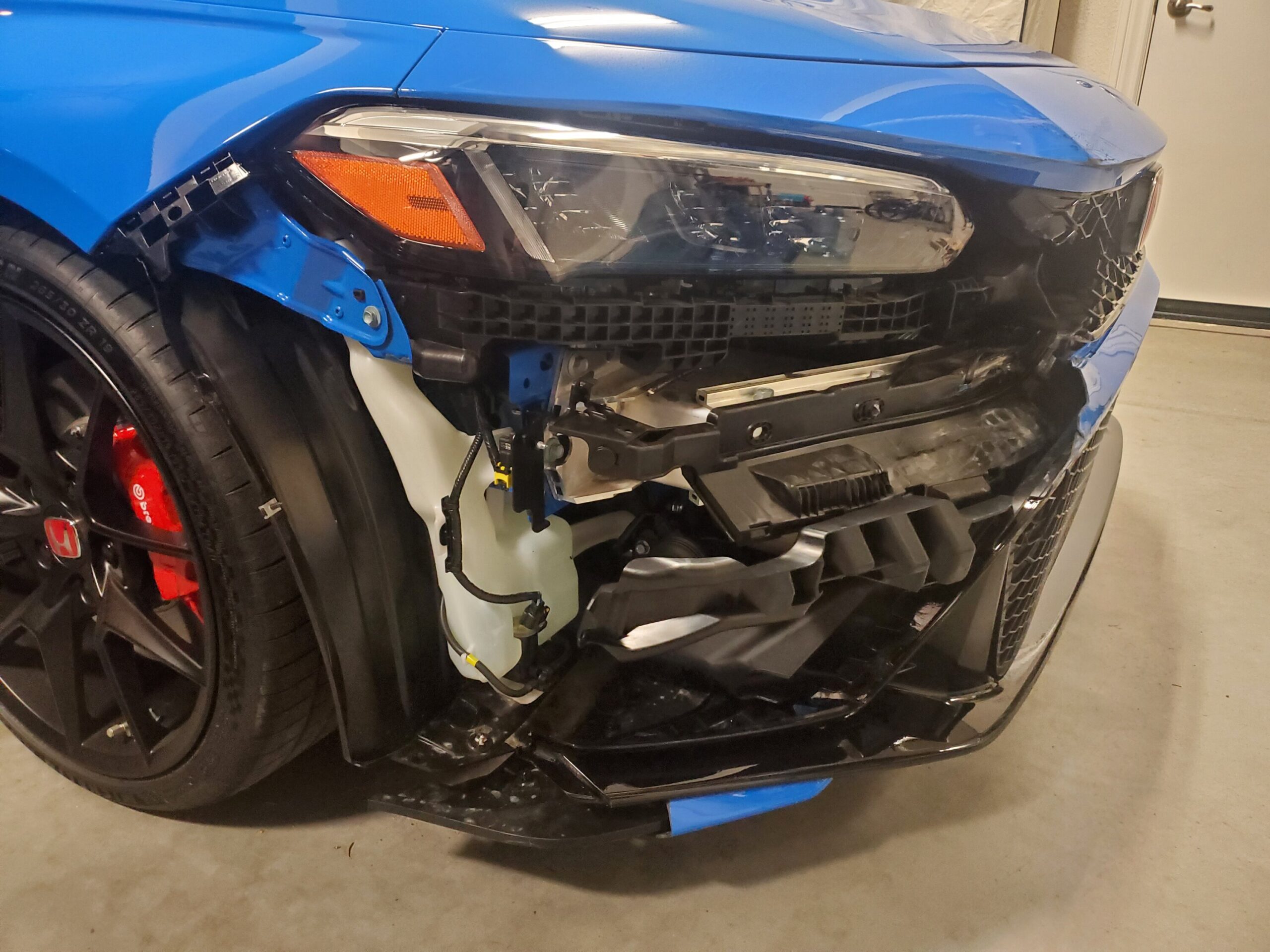 It was fun while it lasted... (AGAIN). Another FL5 red light accident ...