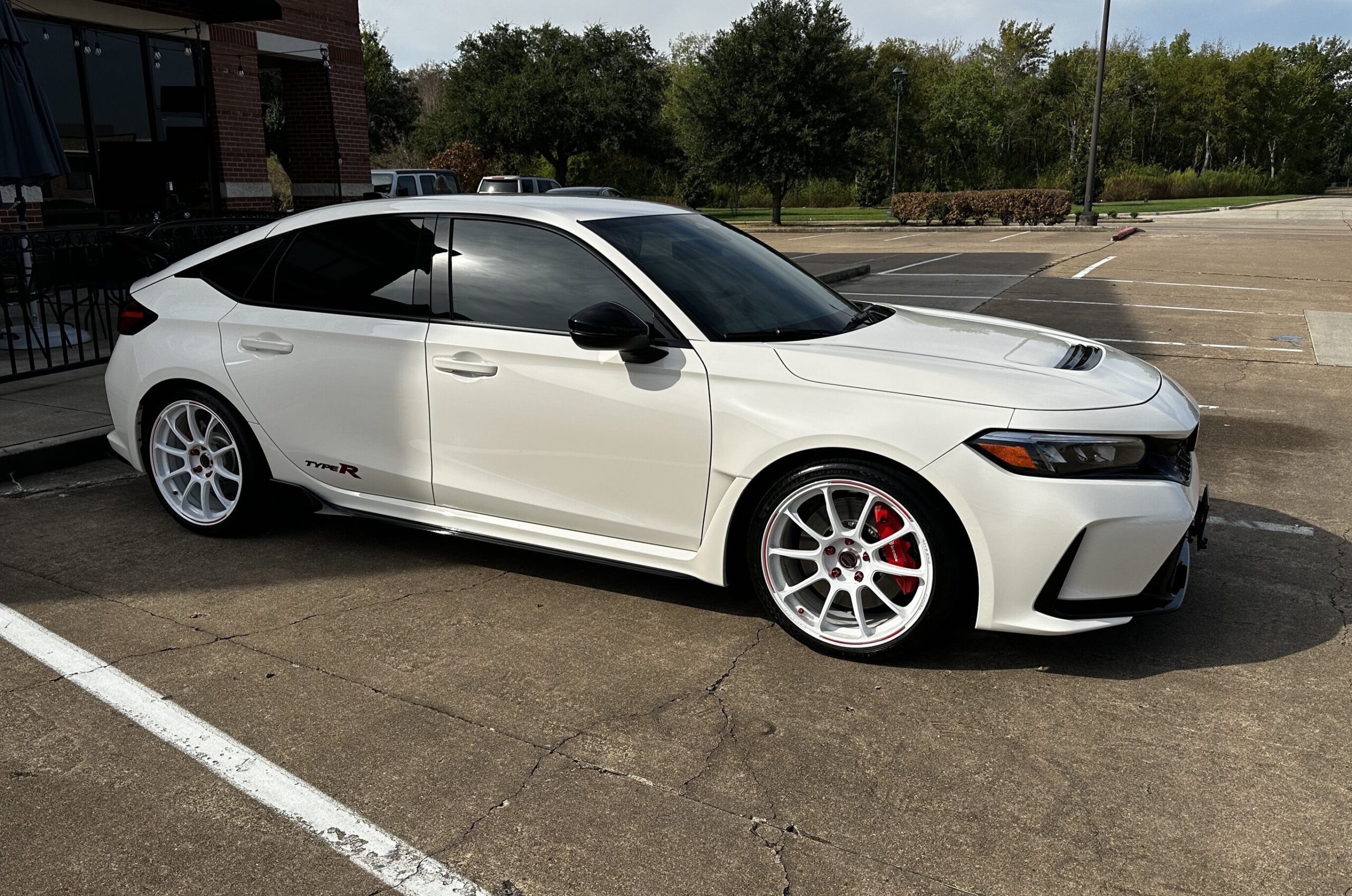 Championship White FL5 on Rays ZE40 RW Limited Wheels | CivicXI - 11th