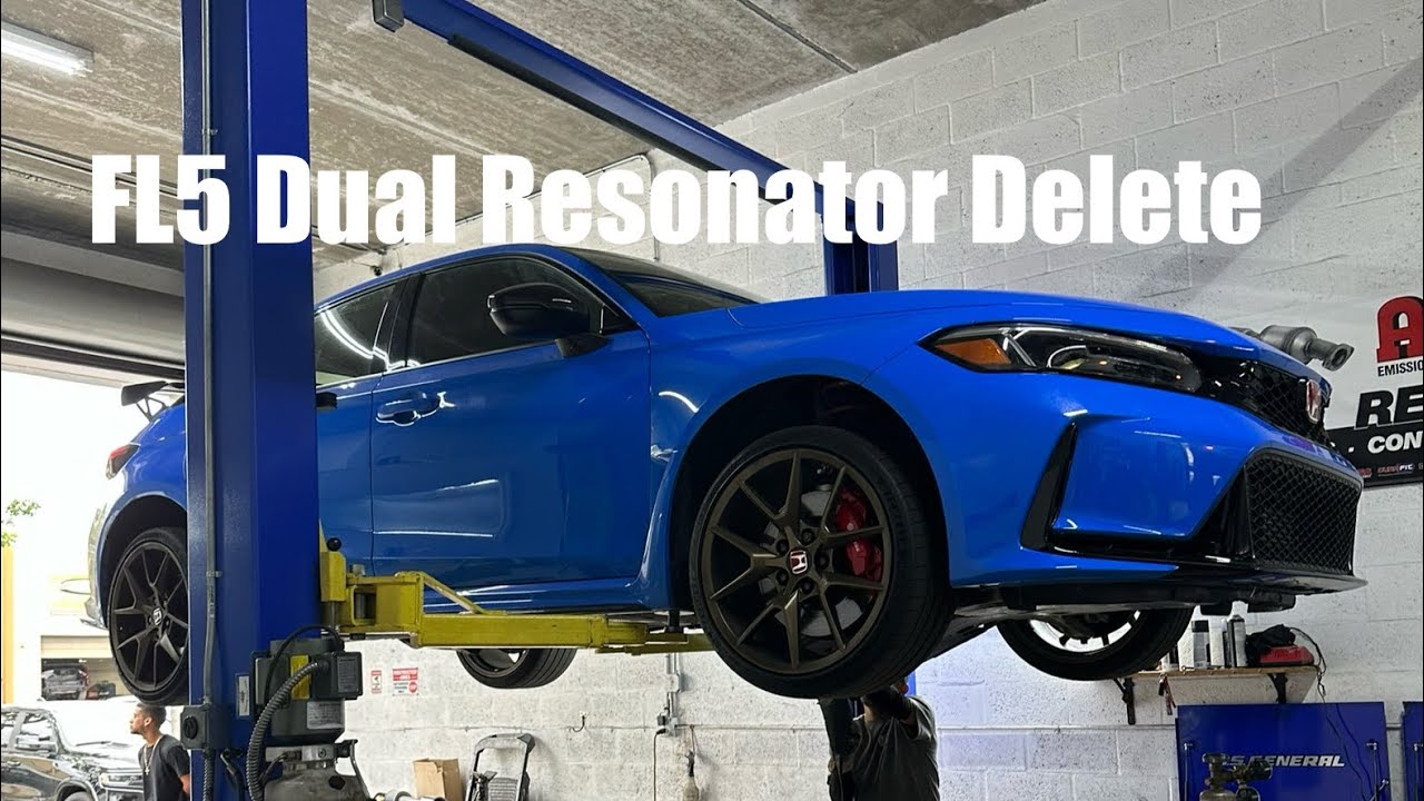 FL5 Dual Resonator Delete CivicXI 11th Gen Civic Type R (FL5